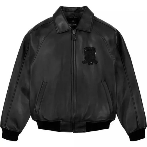 Bomber uomo nero avirex vera - nero,