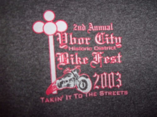 Maglietta ybor city - bike, fest